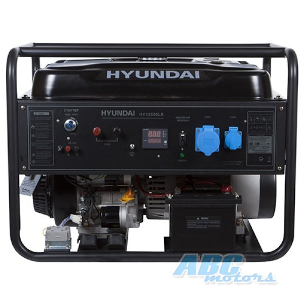Бензиновий генератор Hyundai HY 12500LE