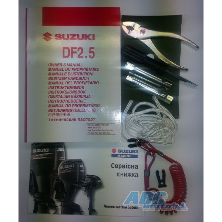 Лодочный мотор Suzuki DF 2.5 S купить в Киеве 4-х тактный