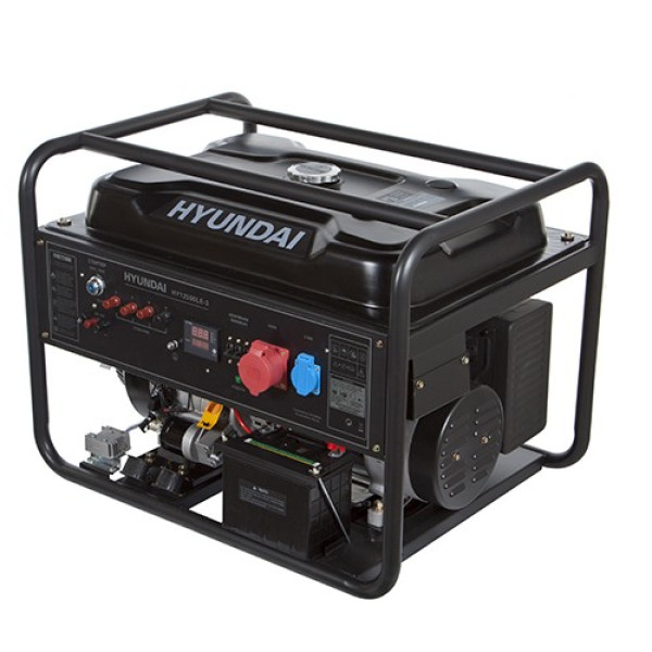 Бензиновый генератор Hyundai HY 12500LE-3