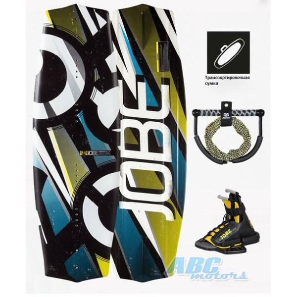Детский вейкборд Jobe Jinx 125 + Крепления + Фал с рукояткой + Чехол