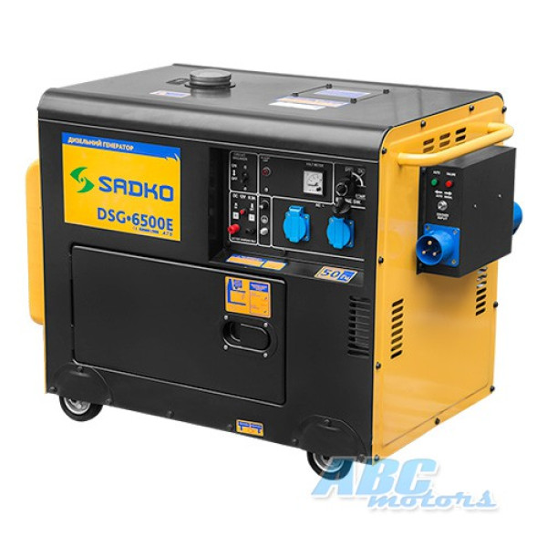 Дизельний генератор Sadko DSG 6500E ATS
