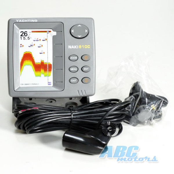 Стационарный эхолот NAKI 810C цветной