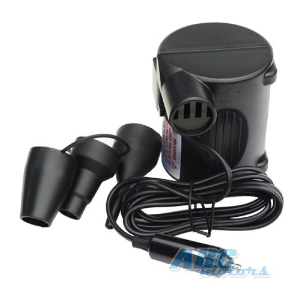 Электрический насос Турбинка PK-3301 12V (0,66 Psi) для надувных лодок