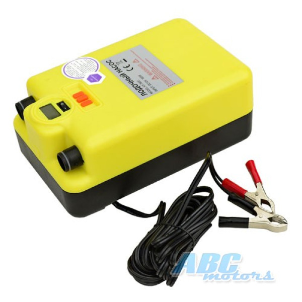 Лодочный насос двухступенчатый автоматический с дисплеем HT-780C 12V (20psi)