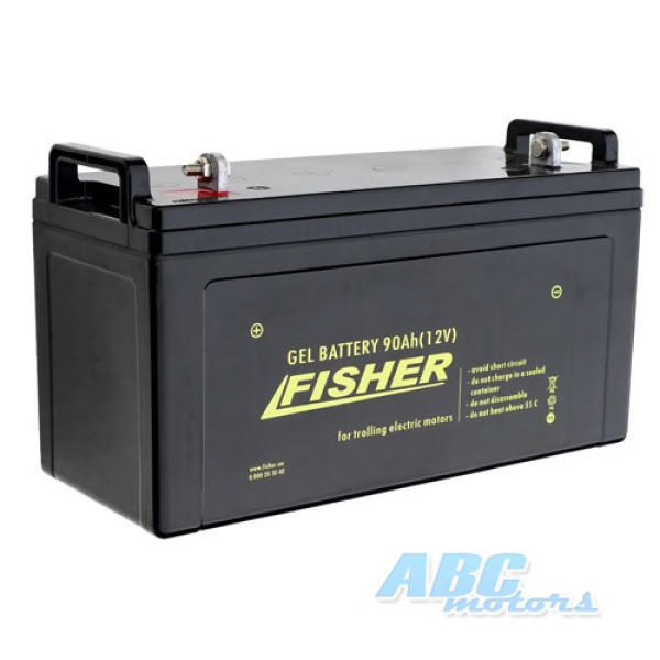 Гелевый аккумулятор Fisher 90Ah 12V