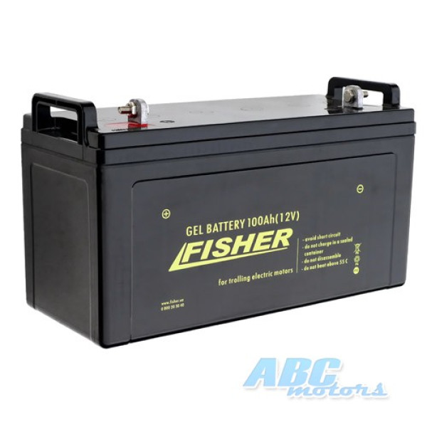Гелевый аккумулятор Fisher 100Ah 12V