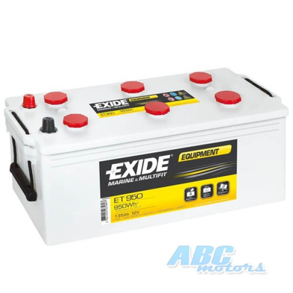 Тяговий свинцово-кислотний акумулятор Exide ET 950