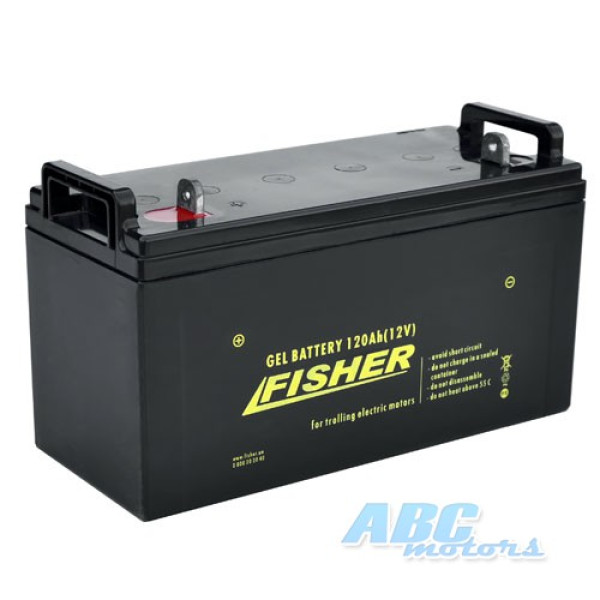 Гелевый аккумулятор Fisher 120Ah 12V