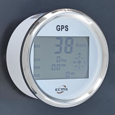 GPS спидометр мультиэкран ECMS (белый)