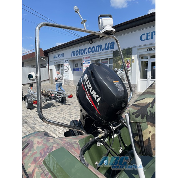 Комплект Kolibri RIB 450 + Suzuki DF60ATL + лафет