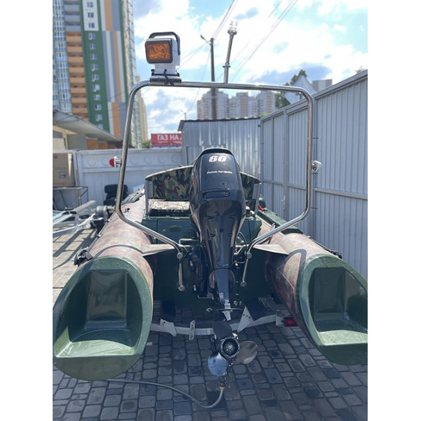 Комплект Kolibri RIB 450 + Suzuki DF60ATL + лафет