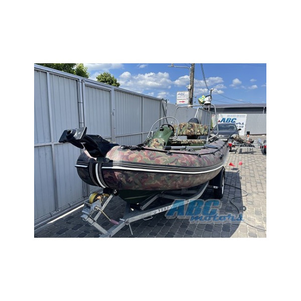 Комплект Kolibri RIB 450 + Suzuki DF60ATL + лафет