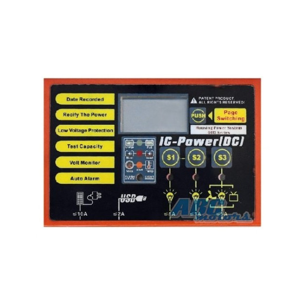 Гелевый аккумулятор Weekender 100Ah 12V с дисплеем, контролером и функцией LVD