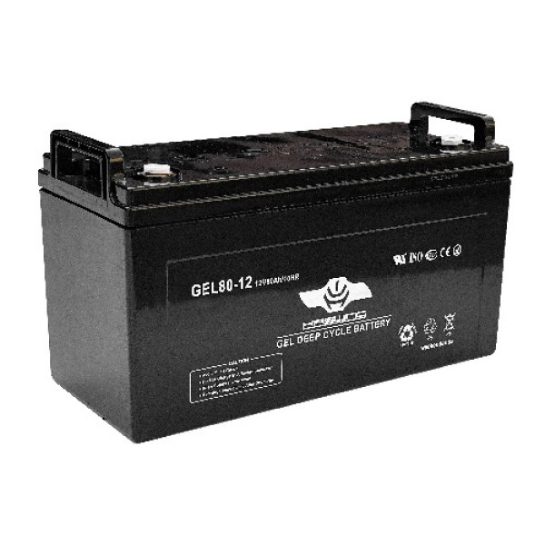 Гелевый аккумулятор Haswing 80Ah 12V