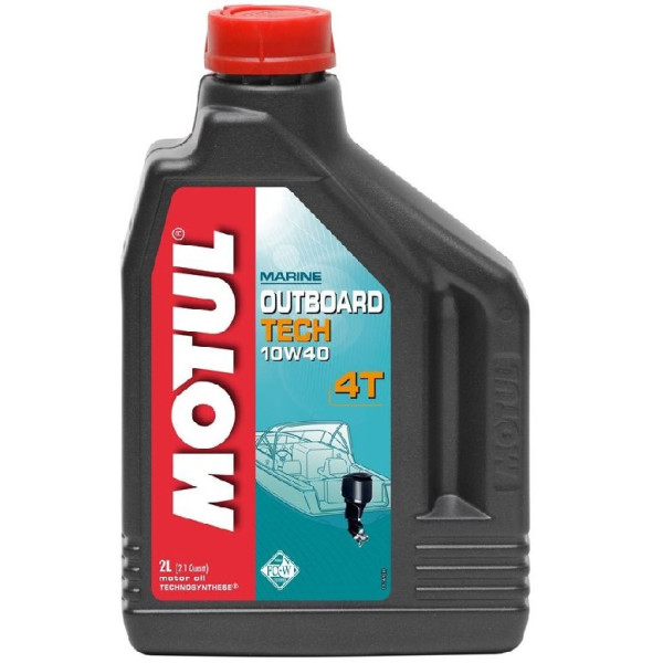 Мастило моторне Motul 4T Outboard Tech 10W40 (2 літра)