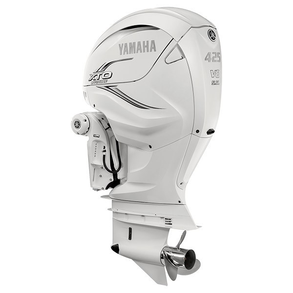 Лодочный мотор Yamaha F425 AETU White