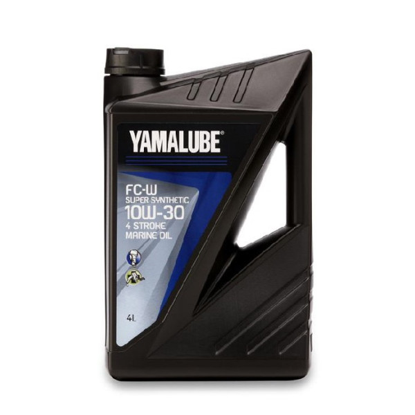Масло Yamalube 10W30 FC-W Marine (4литра) синтетическое