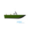 Алюминиевая лодка PowerBoat 420 RS