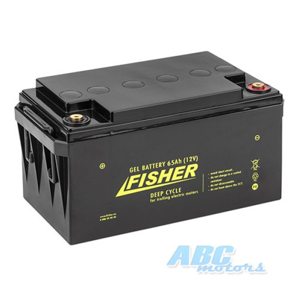Гелевый аккумулятор Fisher 65Ah 12V
