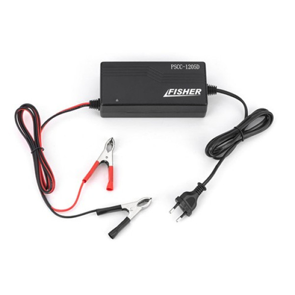 Зарядное устройство Fisher для аккумуляторов GEL и AGM 30-100Ah 12V 5A