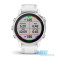 Смарт-часы Garmin fenix 6S серебристые с белым ремешком