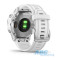 Смарт-часы Garmin fenix 6S серебристые с белым ремешком