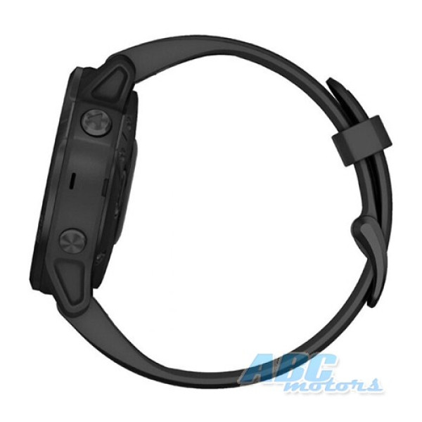 Смарт-часы Garmin fenix 6S черные с черным ремешком