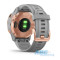Смарт-часы Garmin fenix 6S розовое золото с серым ремешком