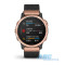 Смарт-часы Garmin fenix 6S Sapphire розовое золото с черным плетенным ремешком