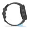 Смарт-годинник Garmin fenix 6 Pro Solar чорні з сірим ремінцем