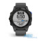 Смарт-годинник Garmin fenix 6 Pro Solar чорні з сірим ремінцем