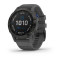 Смарт-годинник Garmin fenix 6 Pro Solar чорні з сірим ремінцем