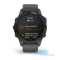 Смарт-годинник Garmin fenix 6 Pro Solar чорні з сірим ремінцем