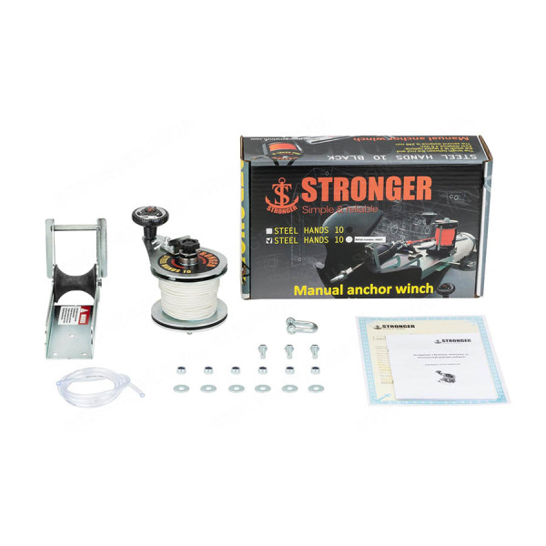 Якорная лебедка Stronger Steel Hands 10 new