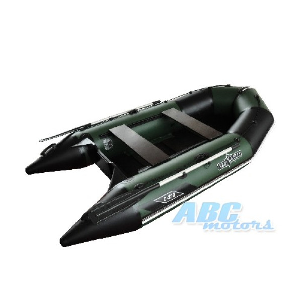 Надувная лодка Aquastar С-310 (зеленая) без палубы