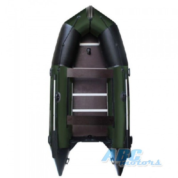 Надувная лодка Aquastar К-400 RFD (зеленая)