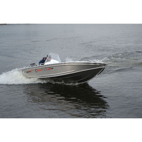 Алюмінієвий човен UMS 410 DC AL TT